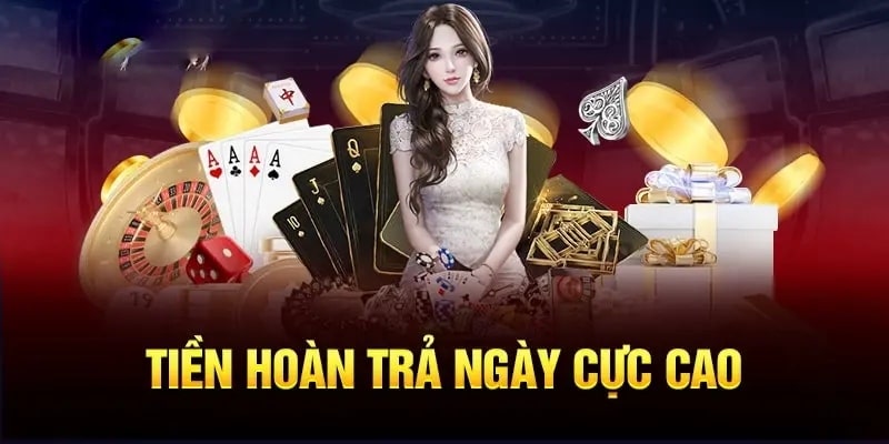 Gói hoàn trả cho hội viên Casino68 theo từng sảnh đấu